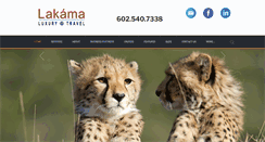 Desktop Screenshot of lakamatravel.com